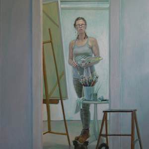 Self-Portrait with a Good Girl by Jeanette Jones