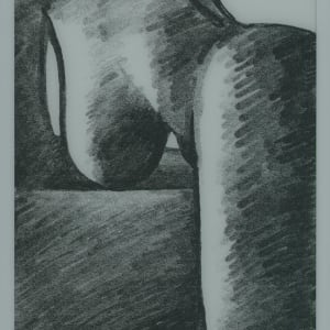 Female nude at the window by Savvas Porakos