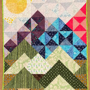 Summer Mountain (pattern by Charisma Horton) by Audrey Hyvonen