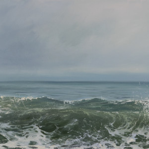 Morning Wave IV by Annie Wildey