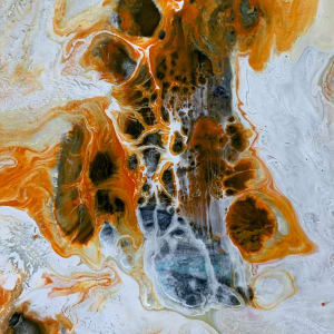 Chunks of Blue Rays Floating in a Bowl  Image: detail