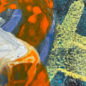 Chunks of Blue Rays Floating in a Bowl  Image: detail