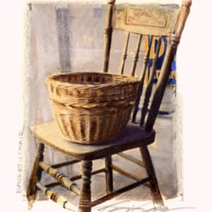 Basket & Chair by Karen Phillips~Curran