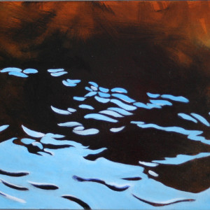 Black Water 5 by Karen Phillips~Curran