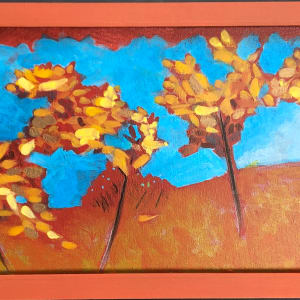Fall Trees by Karen Phillips~Curran