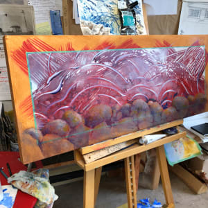 Waterside Down by Karen Phillips~Curran  Image: in progress