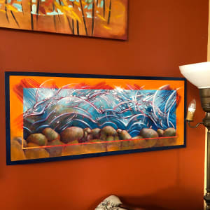 Waterside Down by Karen Phillips~Curran  Image: on the wall