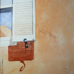 Right Peach Shutter by Karen Phillips~Curran