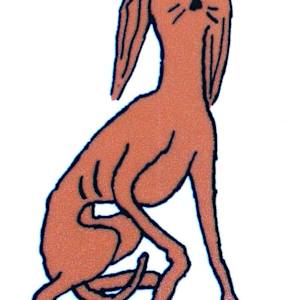 Anna Haifisch supporting works by Anna Haifisch  Image: Dog Sticker 