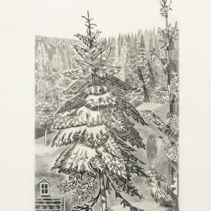 The House in the Woods by Edward Bawden