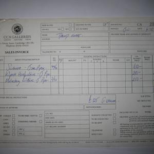 Kilpeck, Herefordshire: the Norman South Door by John Piper  Image: CCA Galeries 4.12.91 Assumed correct ivoice