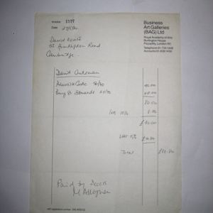 Abbeygate, Bury St Edmunds by David Gentleman  Image: Business Art Galleries RA 27.05.80