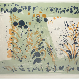 St Kew, Cornwall: Church in a Hilly Landscape by John Piper