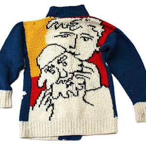 Knitted Jacket after Picasso by Aggie Forster