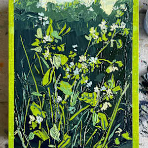 Impressions Neon Green by Jennifer L Mohr 