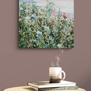 Seaside Wildflowers by Jennifer L Mohr 