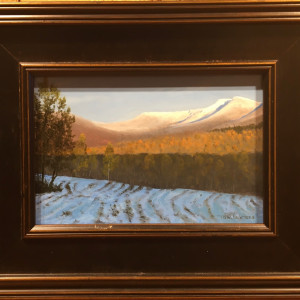 Early Snow Mount Mansfield by Thomas Waters 