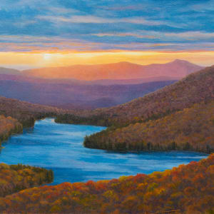 Kettle Pond from Owls Head by Thomas Waters