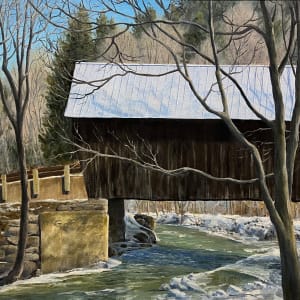 Moxley Covered Bridge by Thomas Waters