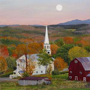 Peacham Moonrise by Thomas Waters, Image 1.