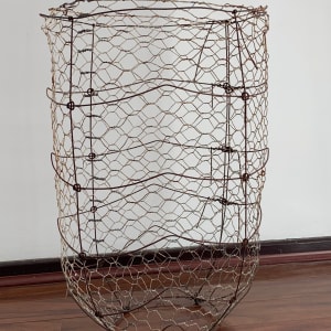 Fence Strainer Basket-3 by Tania Spencer 