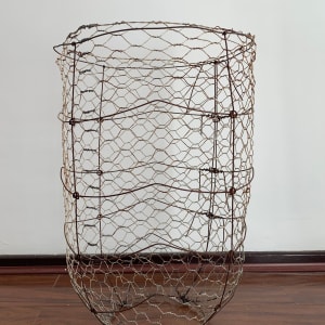 Fence Strainer Basket-3 by Tania Spencer