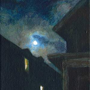 Dark Night in East Somerville by Pamela Greene