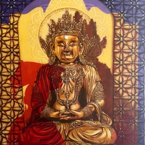 Imperial Buddha (Amitayus) by Francois Michel Beausoleil 