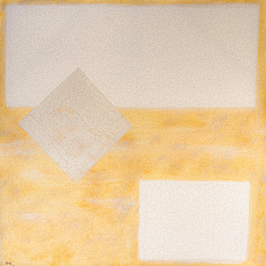 Grey Flipping Cube by Francois Michel Beausoleil