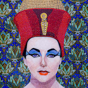 Elizabeth Taylor, Cleopatra. by Francois Michel Beausoleil