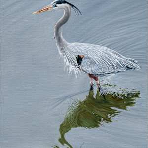 Great Blue by Jessica Monroe Fine Art