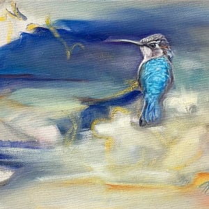 Hummingbird by Jessica Monroe Fine Art