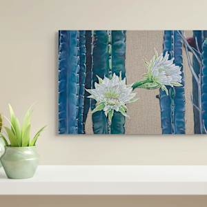 Cactus Flowers II by Jessica Monroe Fine Art