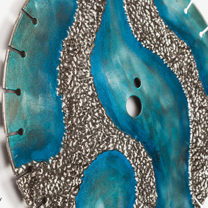 saw blade blues [2018] by Angela Ridgway 