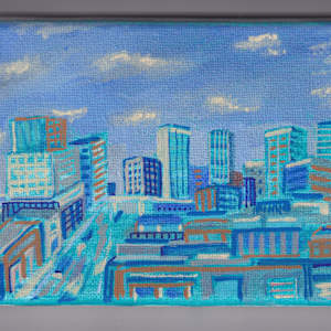 Skyline from Deep Ellum (mini) by Mari Pohlman, Image 1.