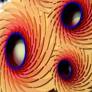 Cosmic Sunflower by Christine Romanell 