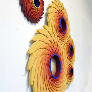 Cosmic Sunflower by Christine Romanell 
