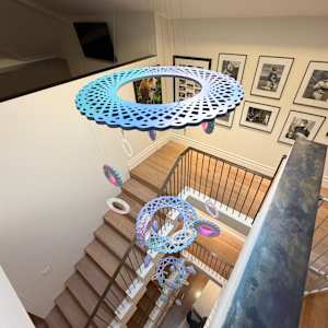Spiral Suspense by Christine Romanell, Image 1.