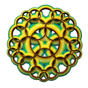 Yellow Hyper-Giant by Christine Romanell 