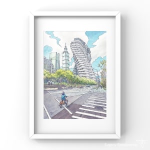 36 views to Taipei 101. Agora Garden by Evgeny Bondarenko 