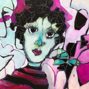 HER SOULFUL EYES 7 by Dana Brock