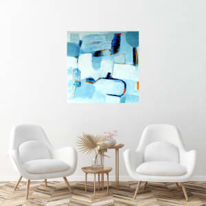 Resting in Blue #1 by Dianne Lofts-Taylor  Image: Resting in Blue room view #1