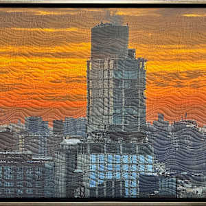 Innuendo 23- Manhattan Sunrise by Marilyn Henrion