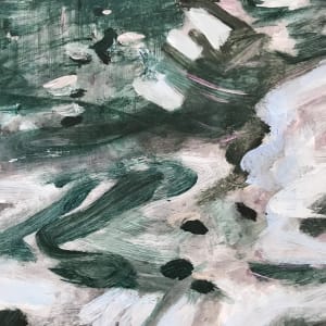 Thinking About Water 3, on canvas 