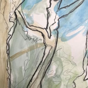 Tree Study, Spring by C. Clinton 