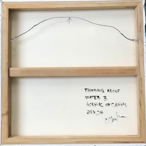 Thinking About Water 3, on canvas 