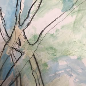 Tree Study, Spring by C. Clinton 