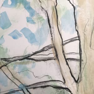 Tree Study, Spring by C. Clinton 