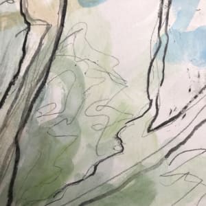 Tree Study, Spring by C. Clinton 