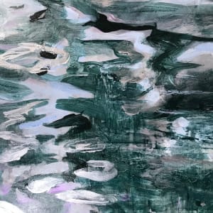 Thinking About Water 3, on canvas 